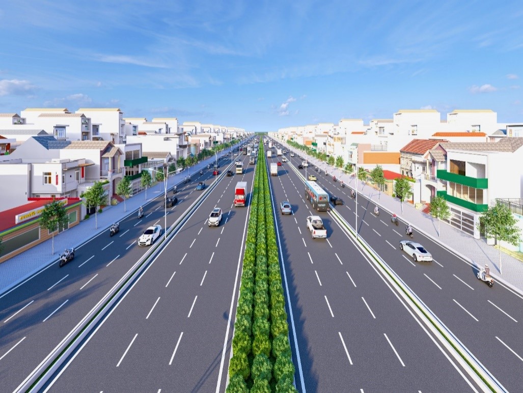 h3.Phối cảnh tuyến Đường Hương lộ 2 nối dài đến cao tốc thành phố Hồ Chí Minh - Long Thành - Dầu Giây.jpg