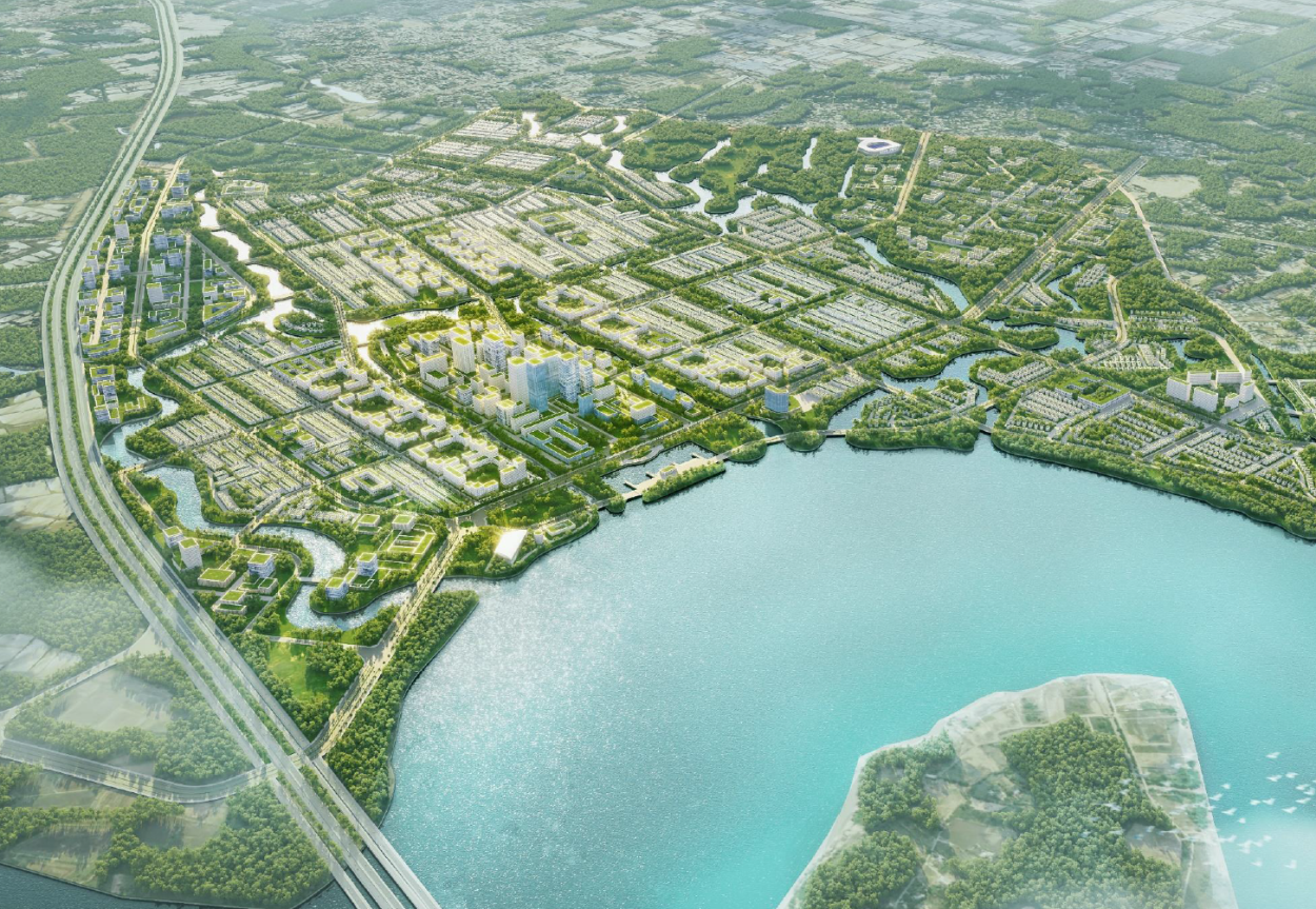 hinh3. Quy hoạch tổng thể Khu đô thị giáo dục - đào tạo tại phân khu 3.1, 3.2.png